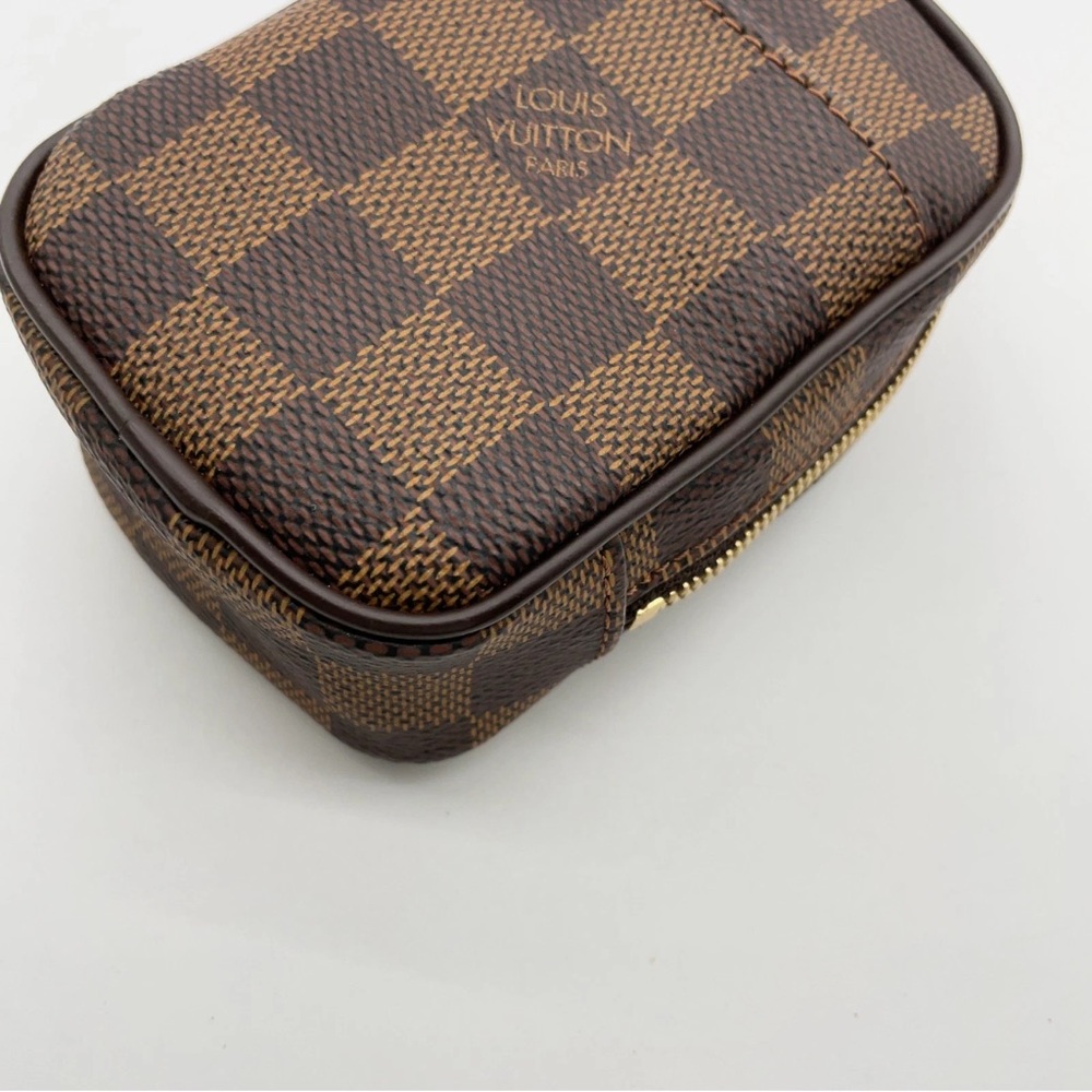 Auth Louis Vuitton Ebene Etui Okapi PM M61738 Shoulder Pouch W/Box/Strap - Picture 6 of 15